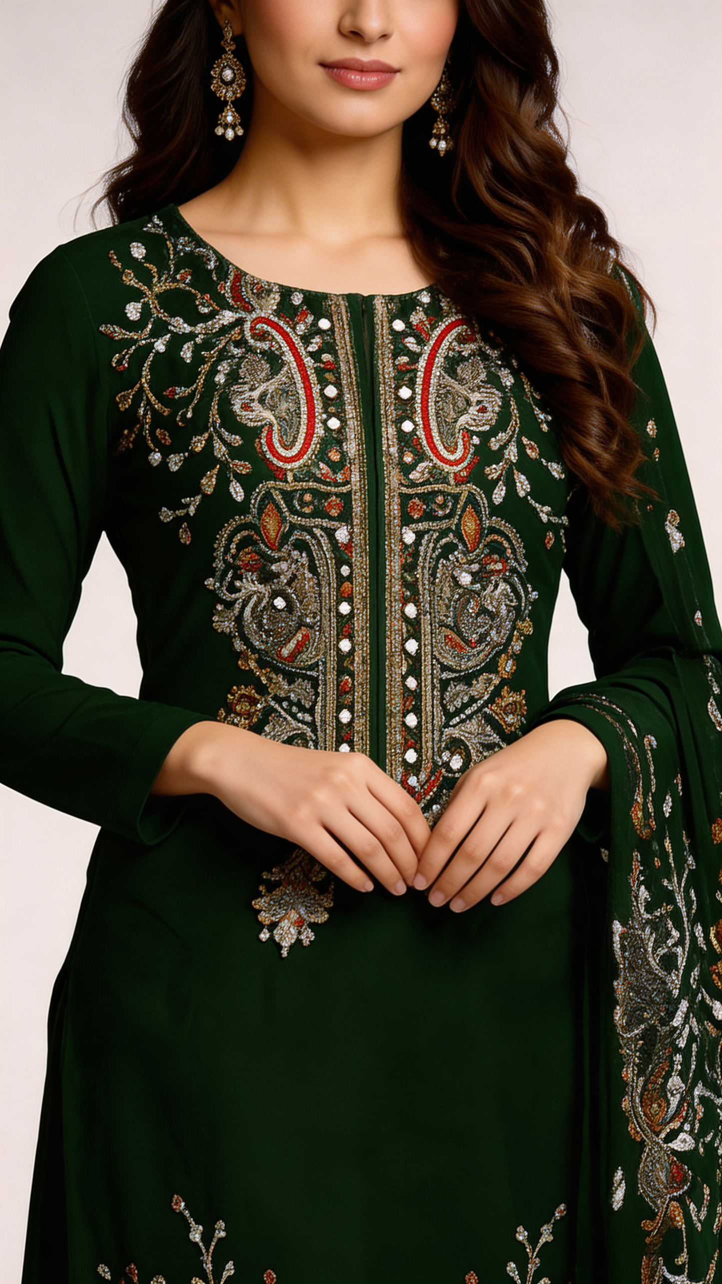 Embroidered Lawn 3-piece unstitched