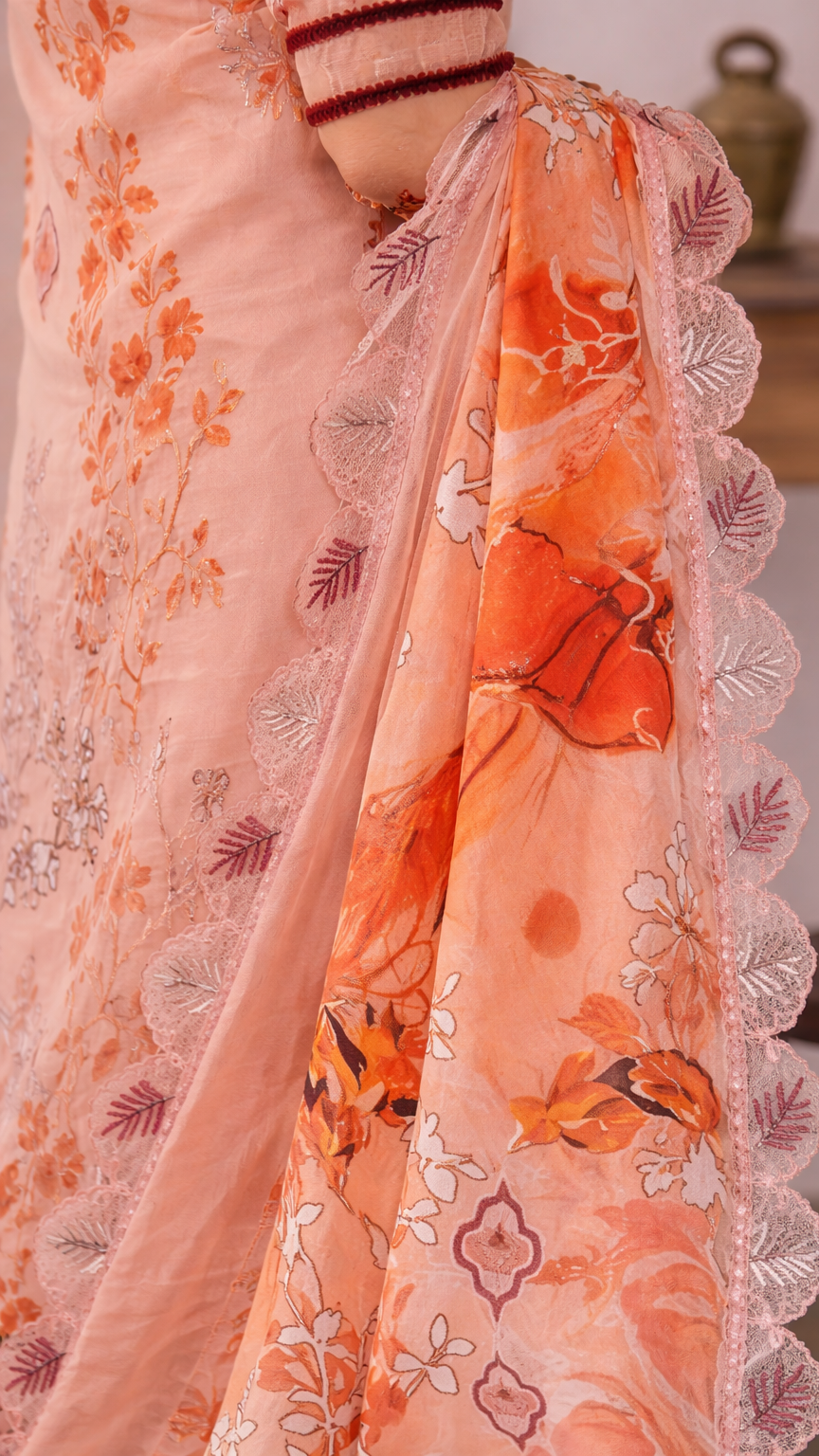 Embroidered Printed Lawn 3-Piece unstitched