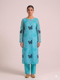 Embroidered lawn 2-Pcs