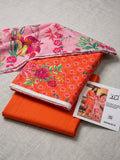 Printed Lawn 3-Pc (CORAL PINK)