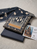 Printed Lawn 3-Pc (NAVY)