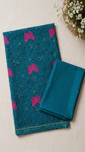 Chicken Kari Embroidered Lawn 2-Pc (DEEPBLUE)