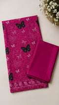 Chicken Kari Embroidered Lawn 2-Pc (ROSE)