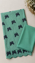 Chicken Kari Embroidered Lawn 2-Pc (EMERALD)