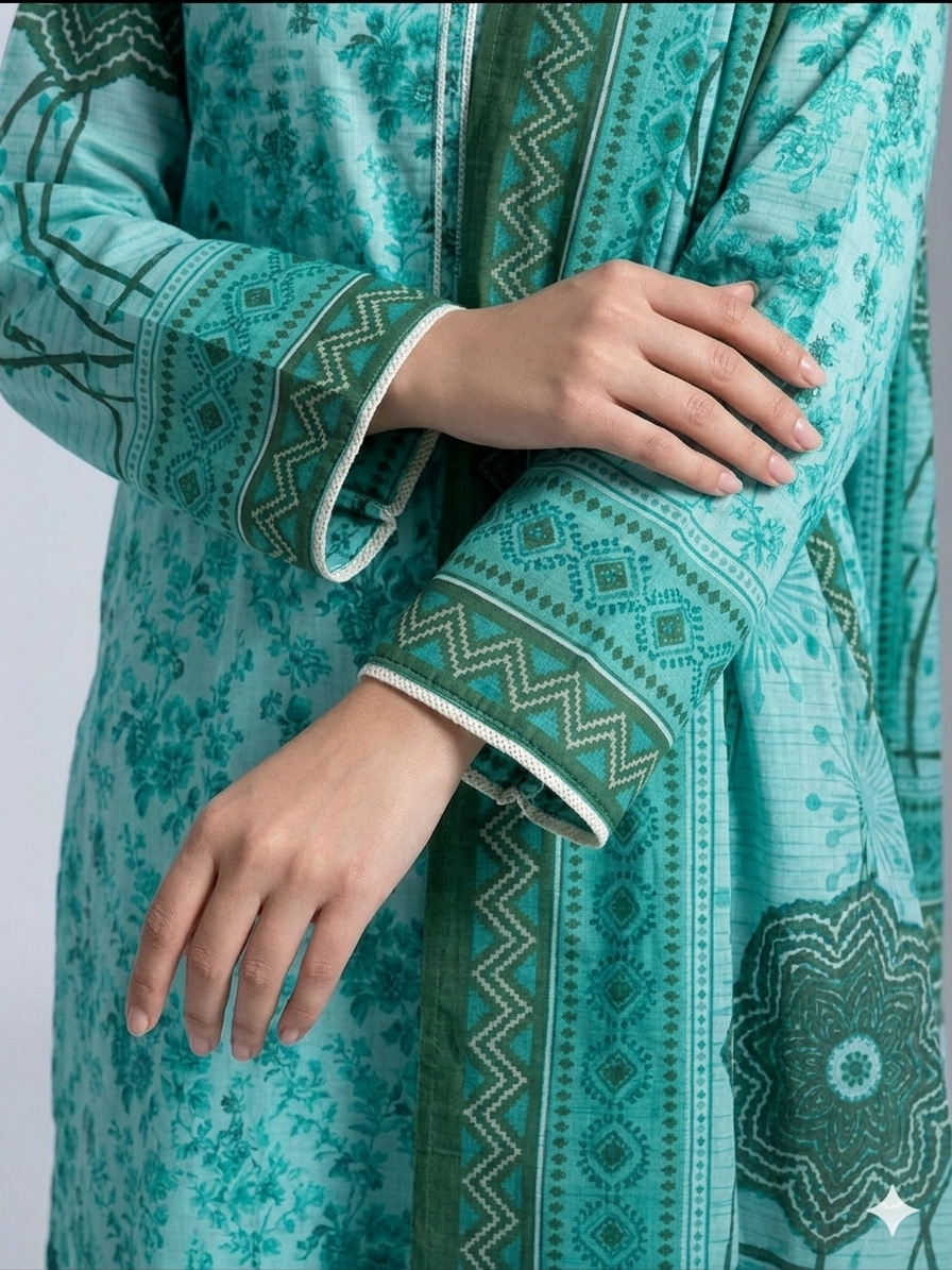 Printed Lawn 3-piece unstitched