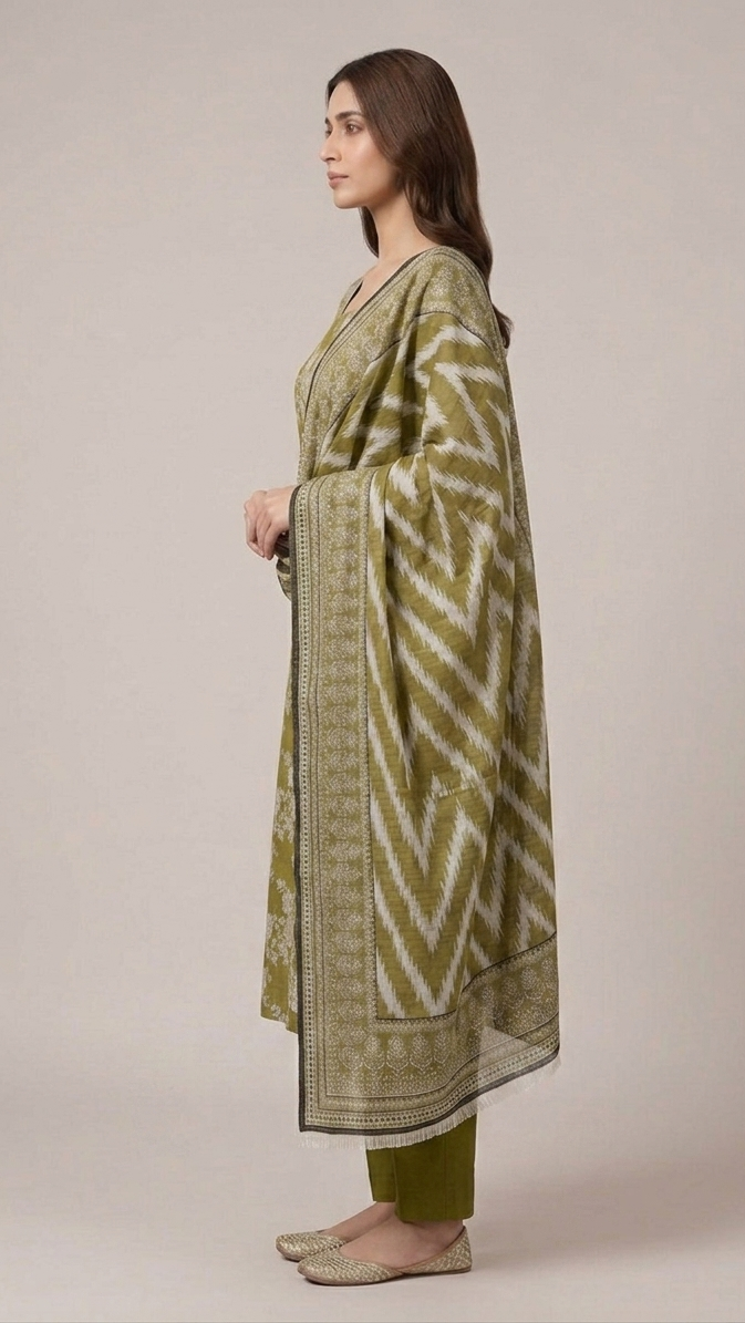 Printed Lawn 3-Piece unstitched
