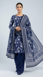 Printed Lawn 3-piece unstitched