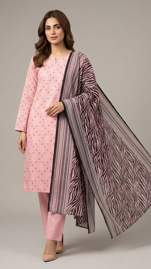 Printed Lawn 3-Piece unstitched