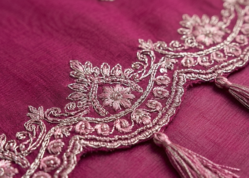 Embroidered Lawn 3-pcs unstitched
