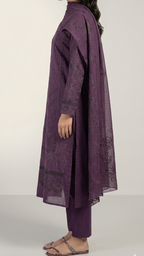 Embroidered Lawn 3-pcs unstitched