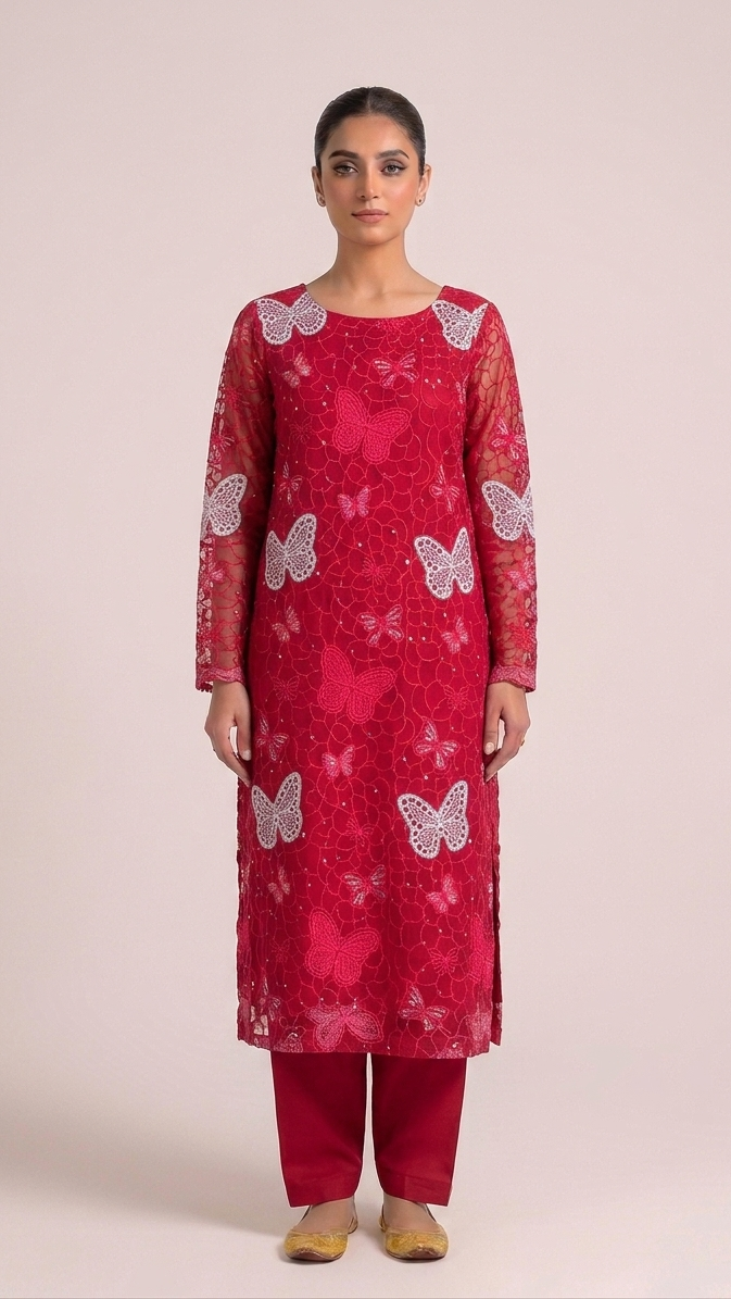 Embroidered Lawn 2-pcs
