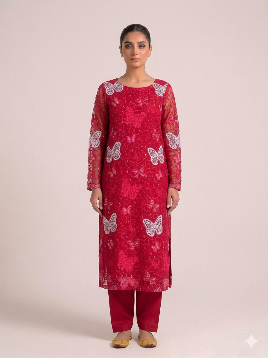 Embroidered Lawn 2-pcs
