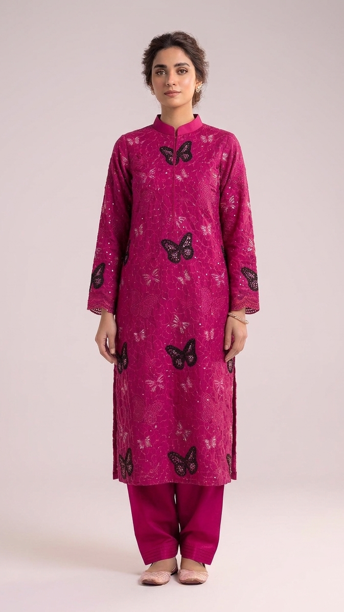 Embroidered Lawn 2-pcs