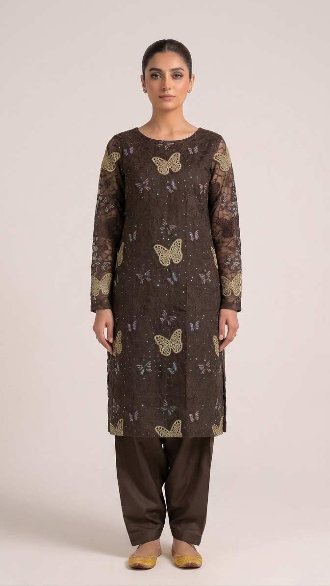 Embroidered Lawn 2-pcs