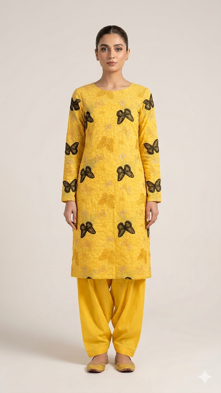 Embroidered Lawn 2pcs