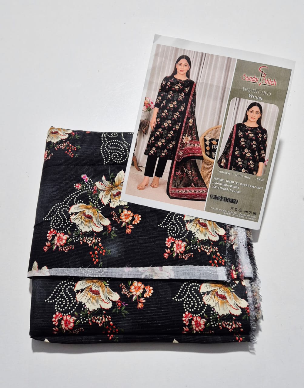 Golden Shadow, Viscose Chamki 3 pcs.