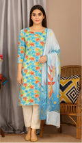 karandi 3 pcs unstitched printed
