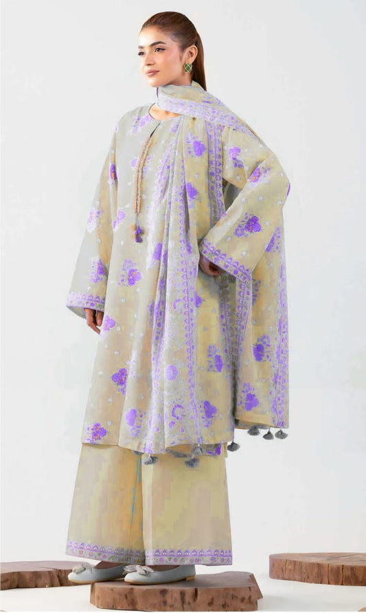 Printed Lawn 3-Piece Unstitched