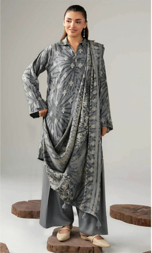 Printed Lawn 3-Piece Unstitched