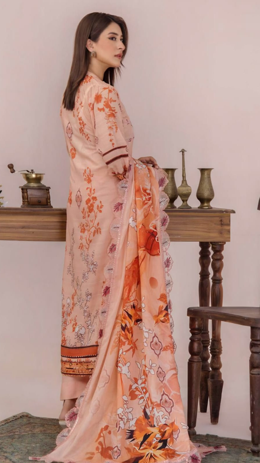 Embroidered Printed Lawn 3-Piece unstitched