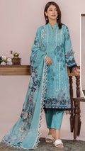 Embroidered Printed Lawn 3-Piece unstitched