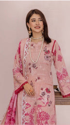 Embroidered Printed Lawn 3-Piece unstitched