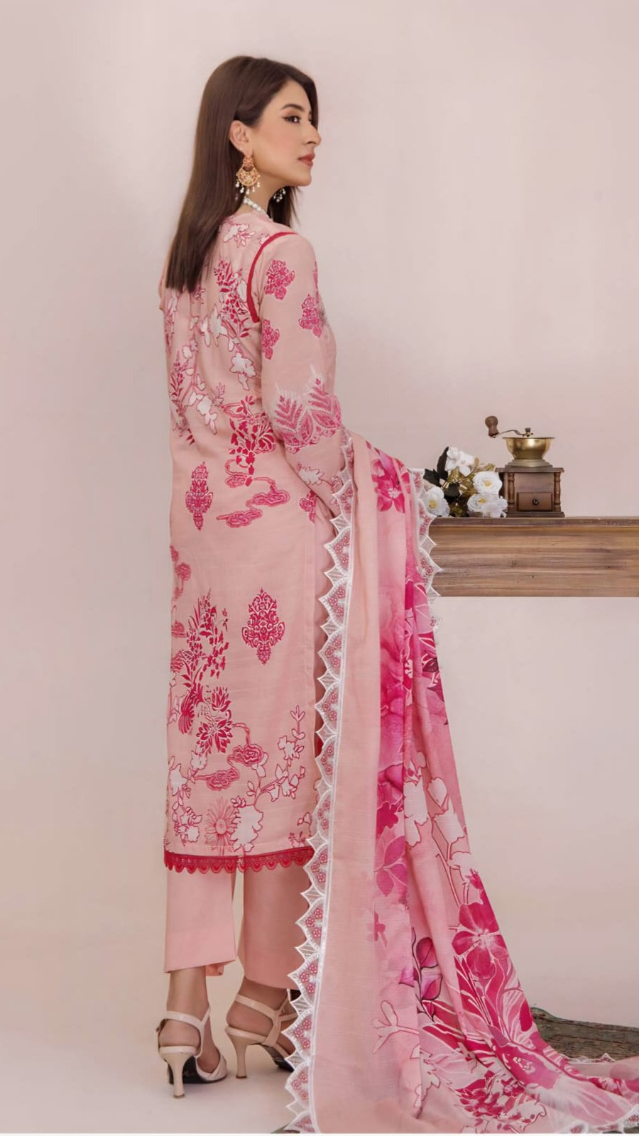 Embroidered Printed Lawn 3-Piece unstitched