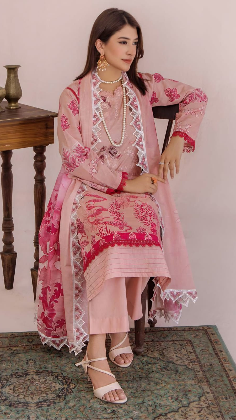 Embroidered Printed Lawn 3-Piece unstitched