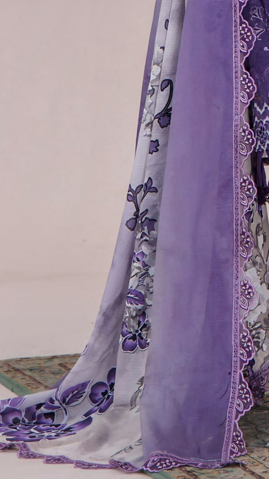 Embroidered Printed Lawn 3-Piece unstitched