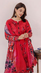 Embroidered Lawn 3-Piece unstitched
