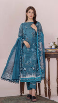 Embroidered Printed Lawn 3-Piece unstitched
