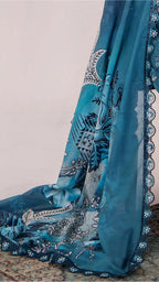 Embroidered Printed Lawn 3-Piece unstitched