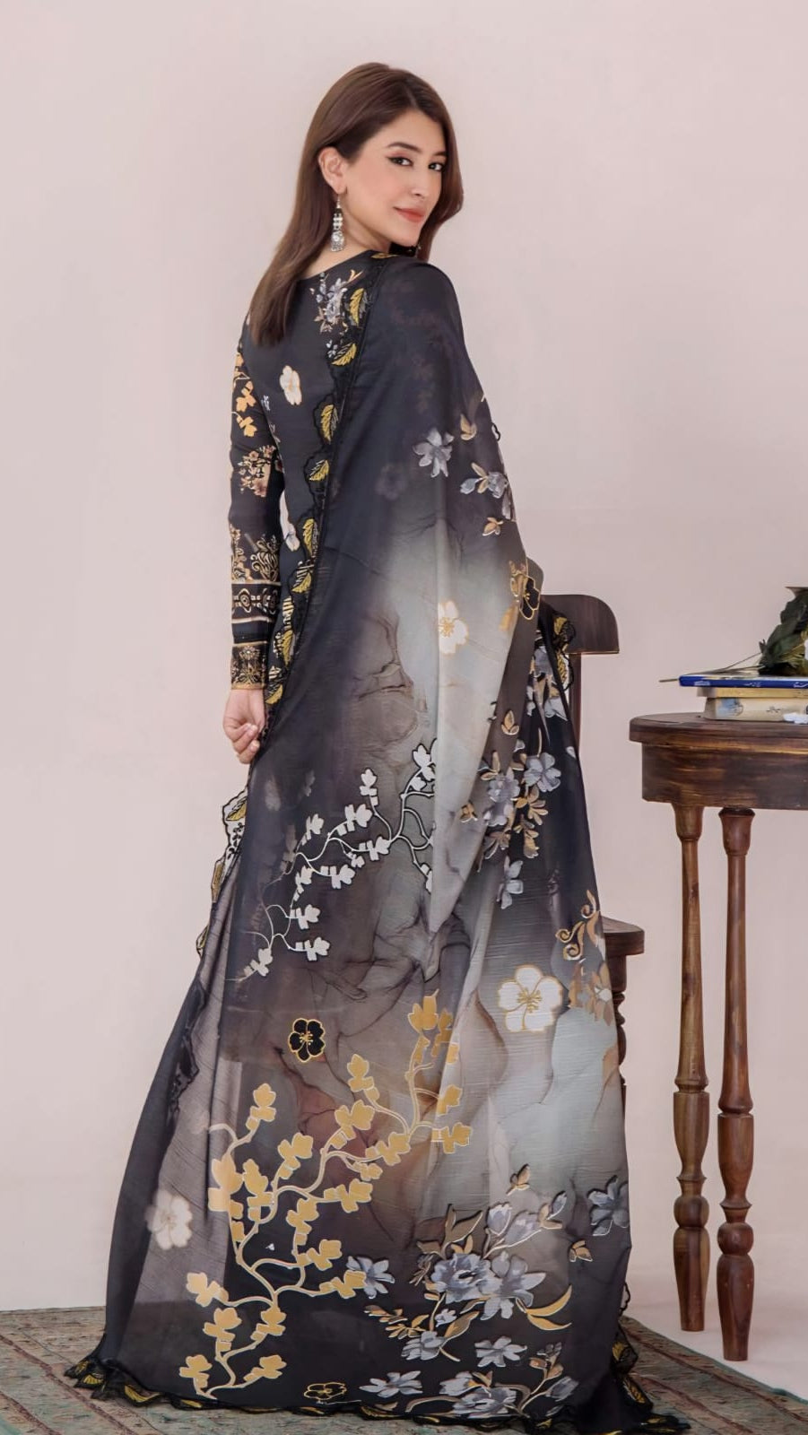Embroidered Printed Lawn 3-Piece unstitched