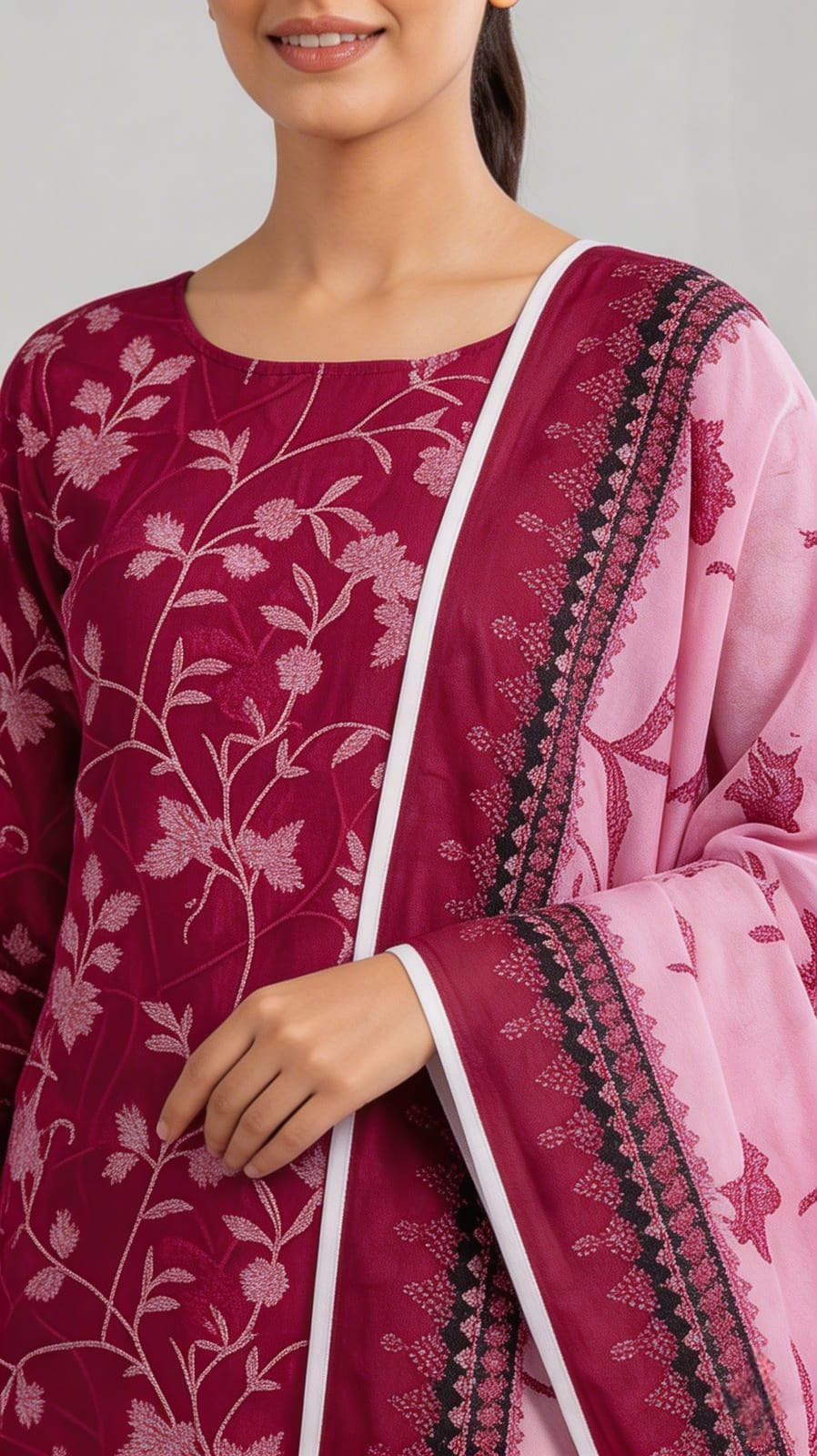 Printed Lawn 3-Piece unstitched