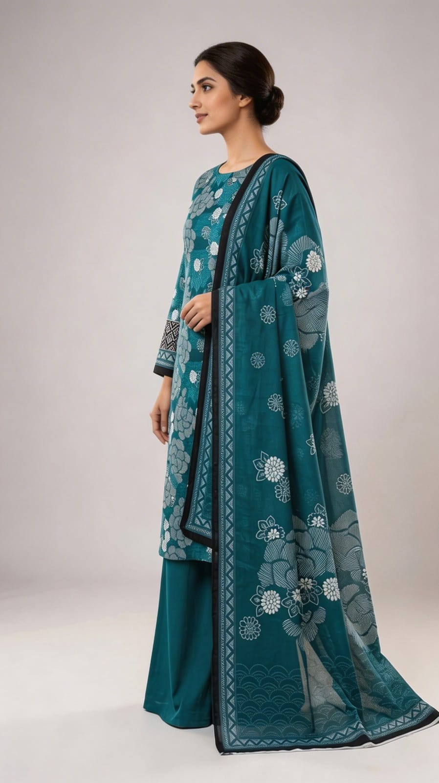 Printed Lawn 3-Piece unstitched