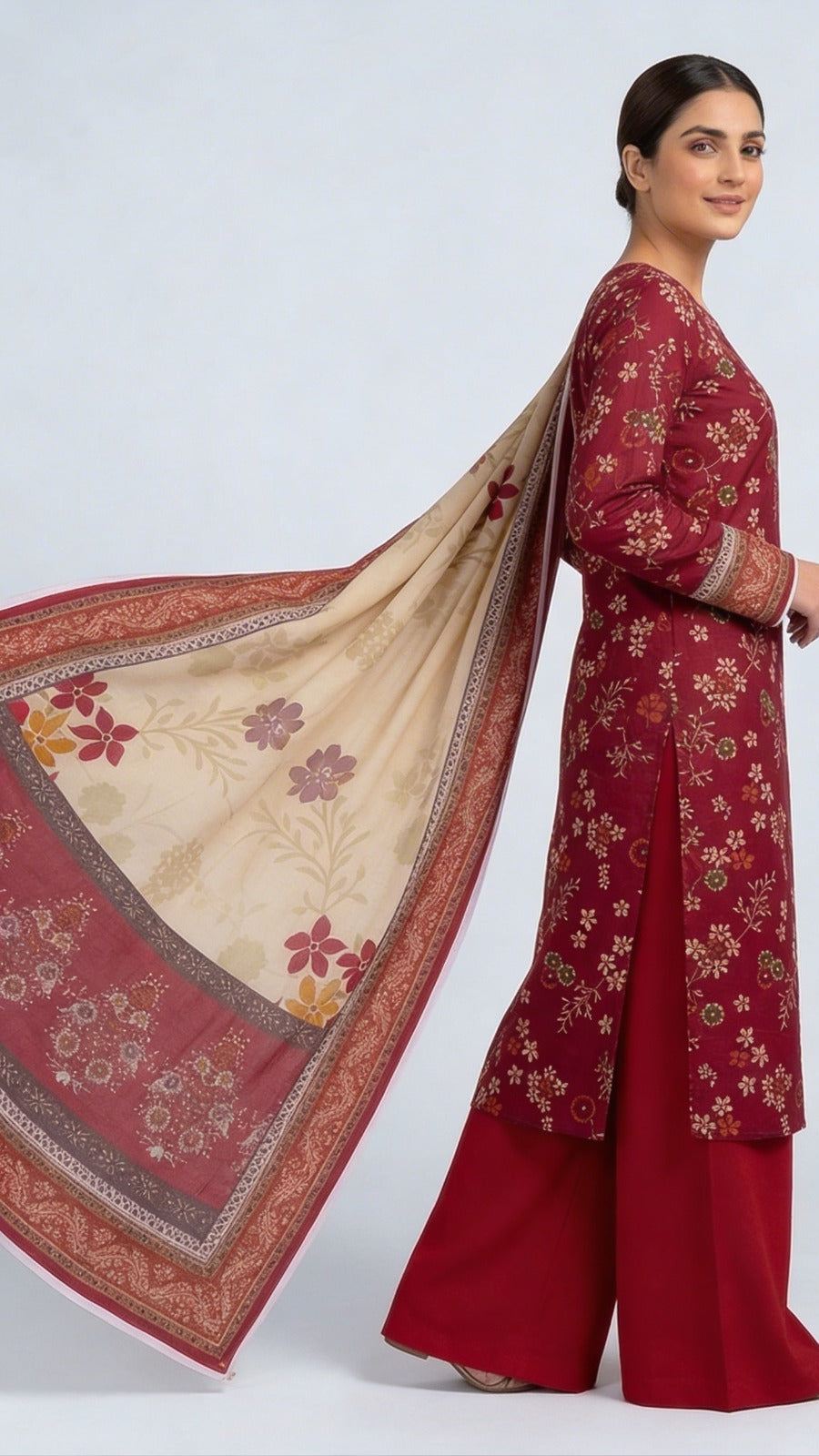 Printed Lawn 3-piece unstitched