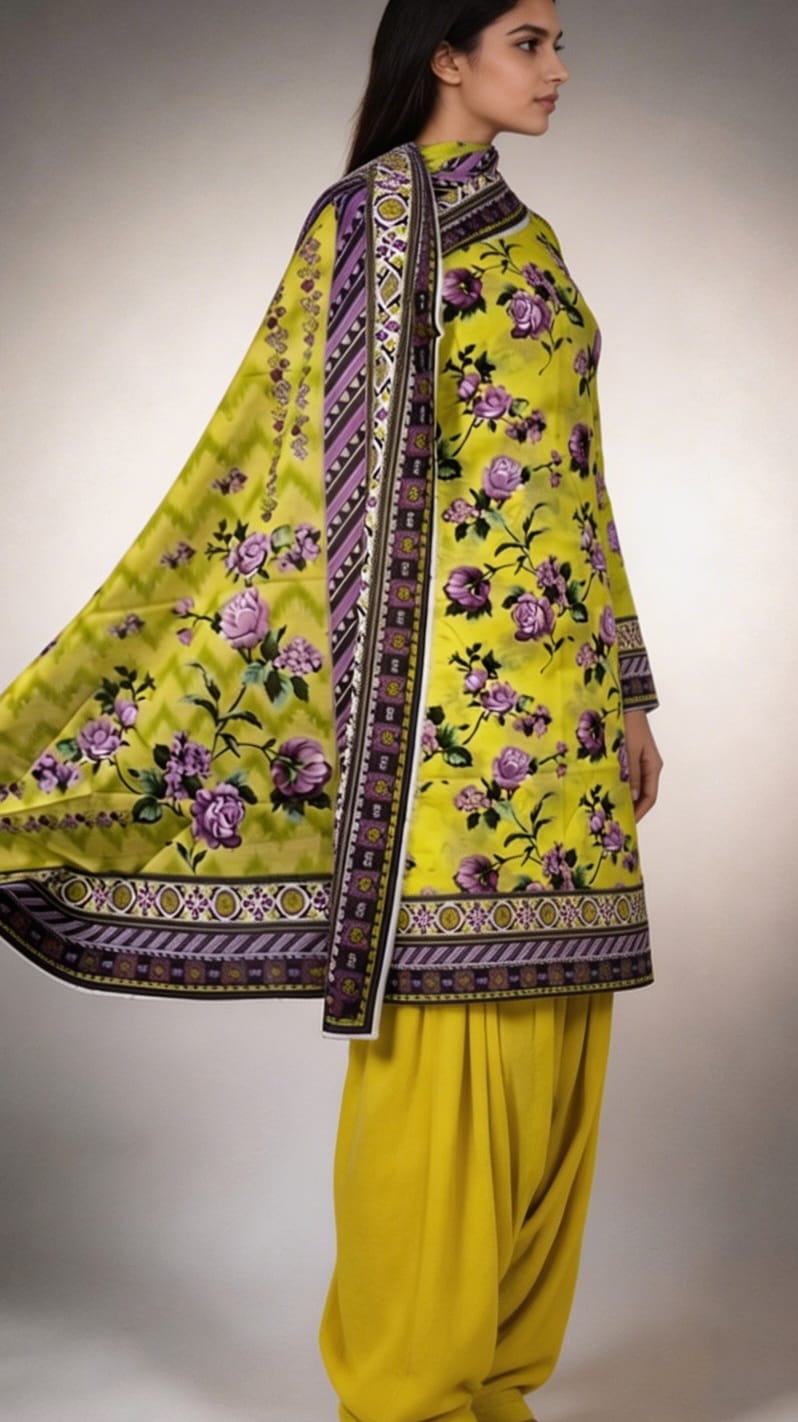 Printed Lawn 3-piece unstitched