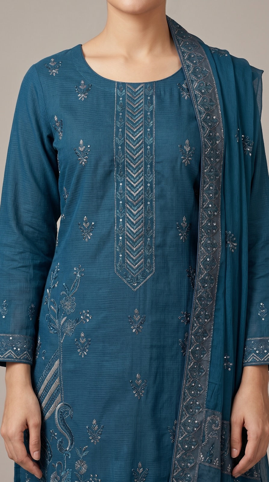 Embroidered Lawn 3-Piece unstitched