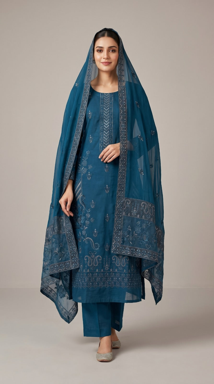Embroidered Lawn 3-Piece unstitched