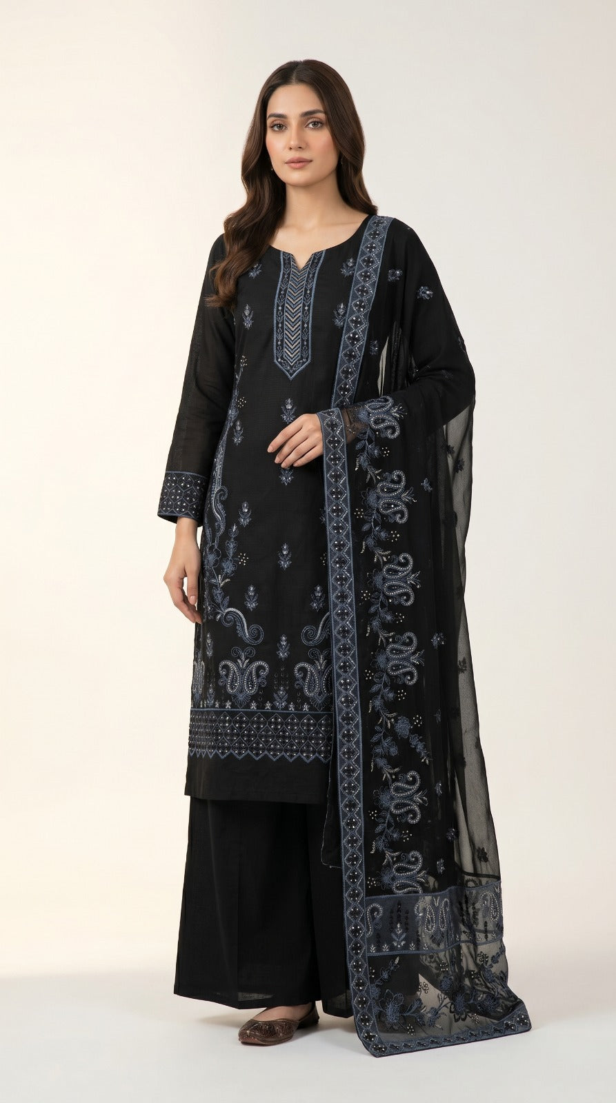 Embroidered Lawn 3-Piece unstitched