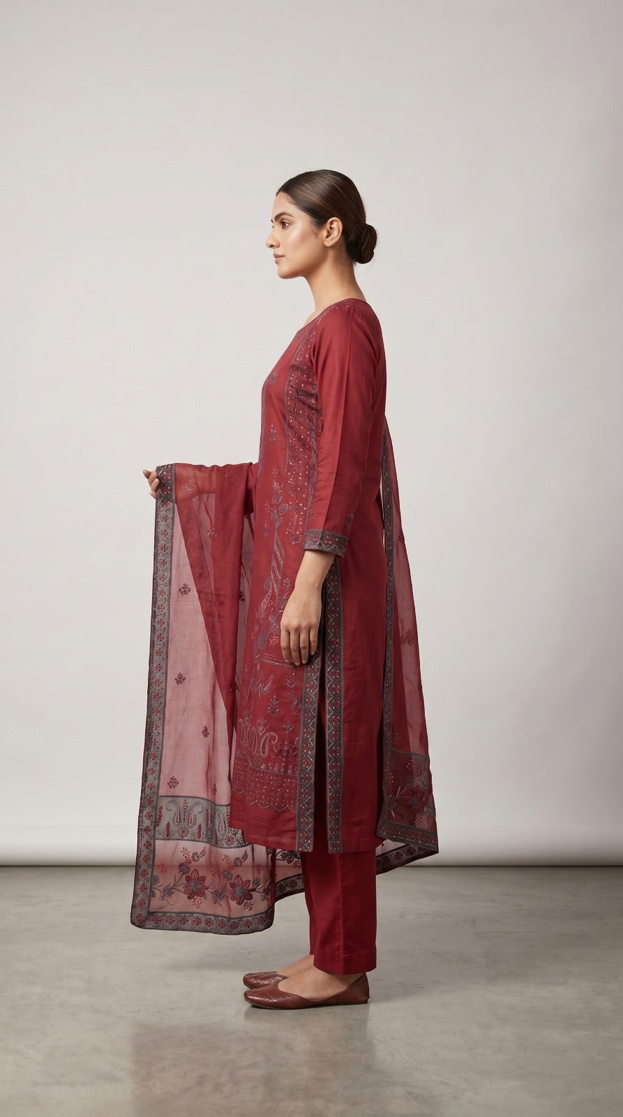 Embroidered Lawn 3-Piece unstitched