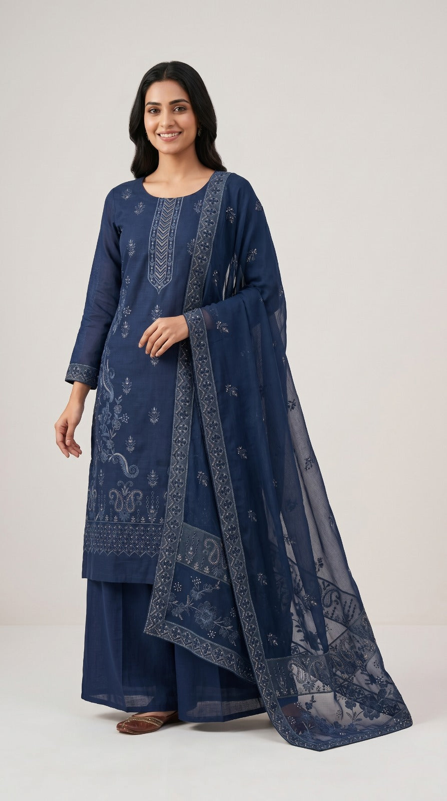 Embroidered Lawn 3-Piece unstitched