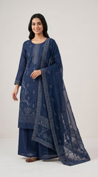 Embroidered Lawn 3-Piece unstitched
