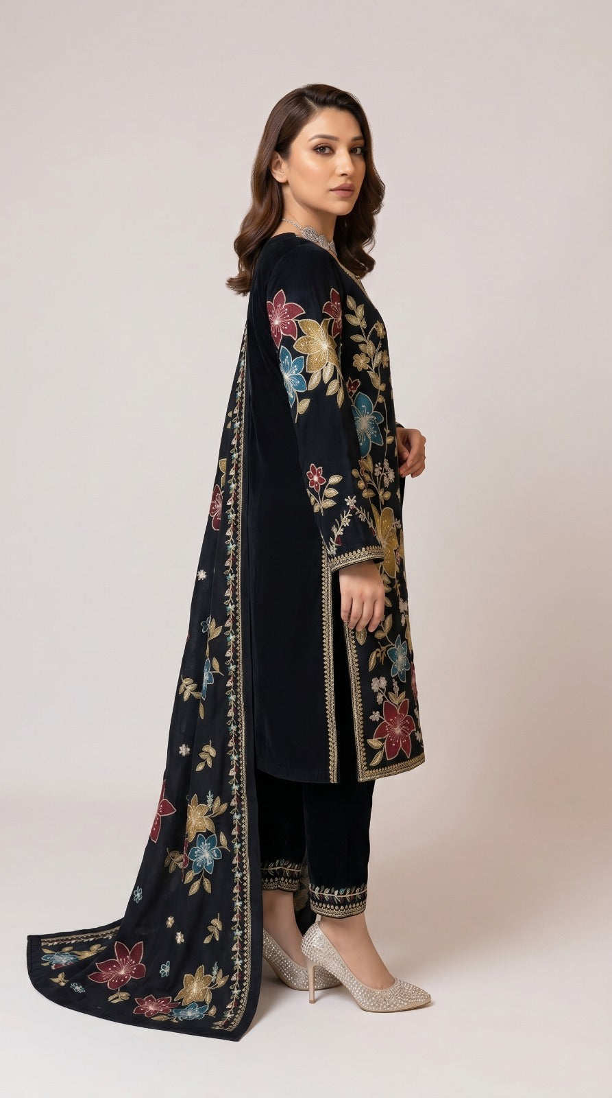 Embroidered Lawn 3-Piece unstitched