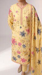 Embroidered Lawn 3-Piece unstitched