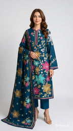 Embroidered Lawn 3-Piece unstitched