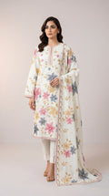Embroidered Lawn 3-Piece unstitched