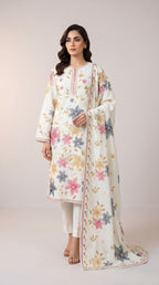 Embroidered Lawn 3-Piece unstitched
