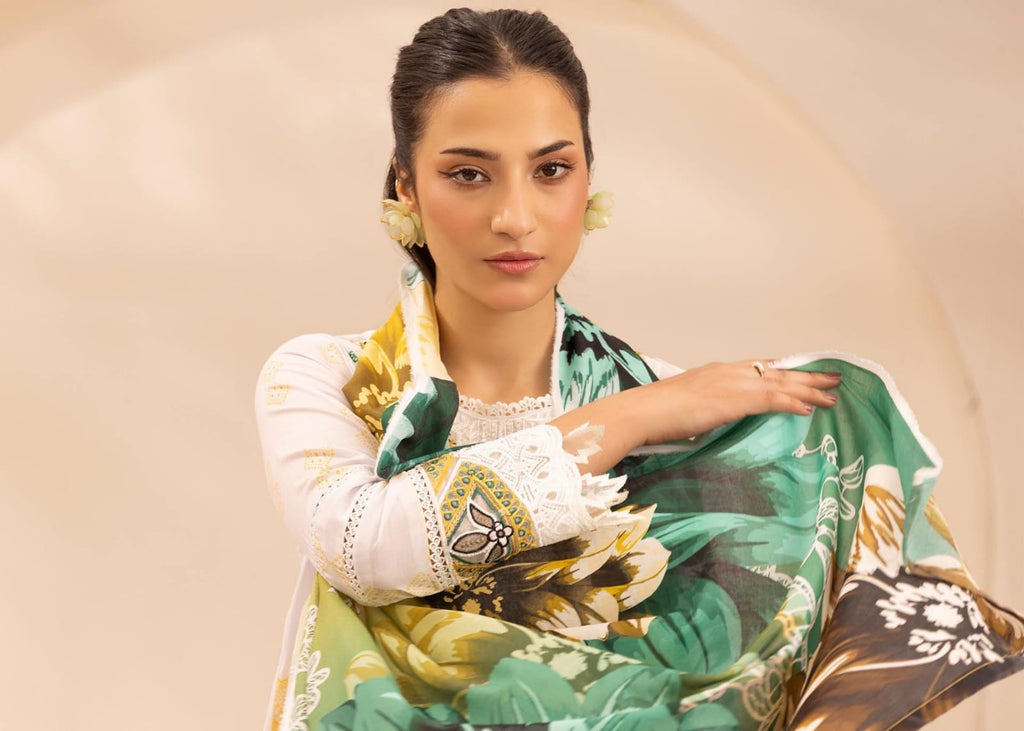 Embroidered Lawn 3-piece unstitched