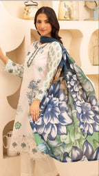 Embroidered Lawn 3-Piece unstitched